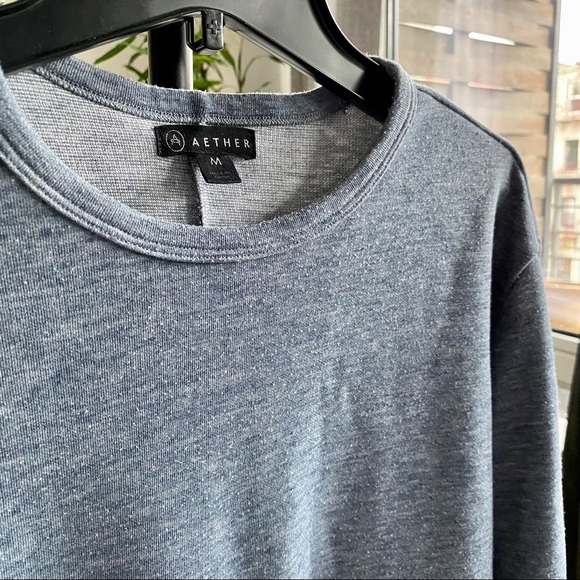 Blue-gray Aether sweater - Picture 3 of 7